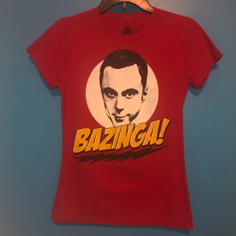 The Big Bang Theory Bazinga Graphic Tee